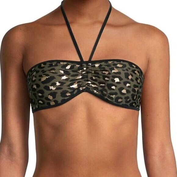 Zadig & Voltaire Khaki Bandeau Bikini Top XXL (44) - Picture 1 of 3